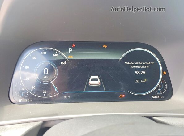 5NPEH4J23MH089996 2021 HYUNDAI SONATA Charcoal Vista del cuadro de instrumentos