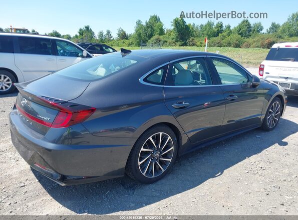 5NPEH4J25LH009323 2020 HYUNDAI SONATA Gray Հետևի աջ