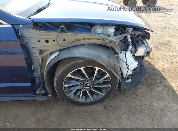 5NPEH4J26LH019763 2020 HYUNDAI SONATA Blue 