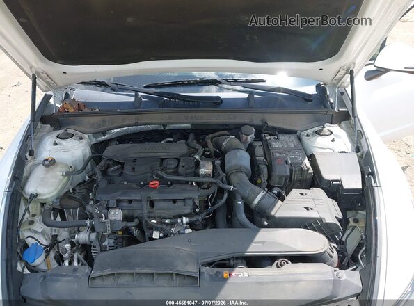 5NPEH4J26MH074196 2021 HYUNDAI SONATA White უკანა ხედი
