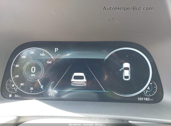 5NPEH4J26MH074196 2021 HYUNDAI SONATA White უკანა სავარძლების ხედი