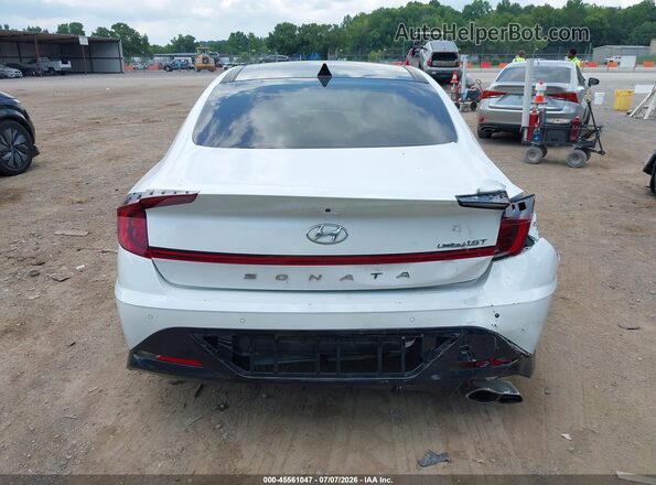 5NPEH4J26MH074196 2021 HYUNDAI SONATA White 