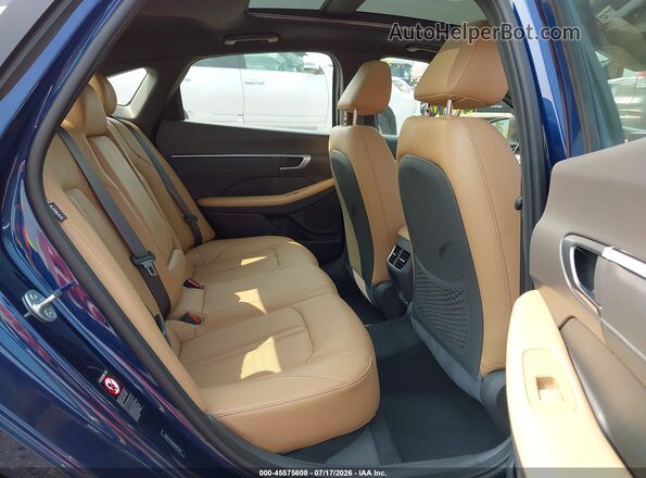 5NPEH4J26MH097395 2021 HYUNDAI SONATA Синий Вид наклейки с VIN-кодом