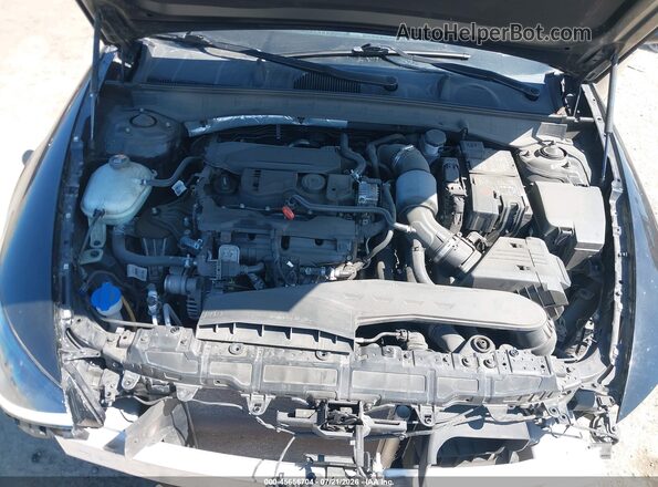 5NPEH4J27LH009307 2020 HYUNDAI SONATA Black Вид ззаду