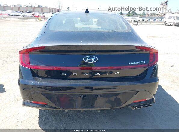 5NPEH4J27LH009307 2020 HYUNDAI SONATA Black 
