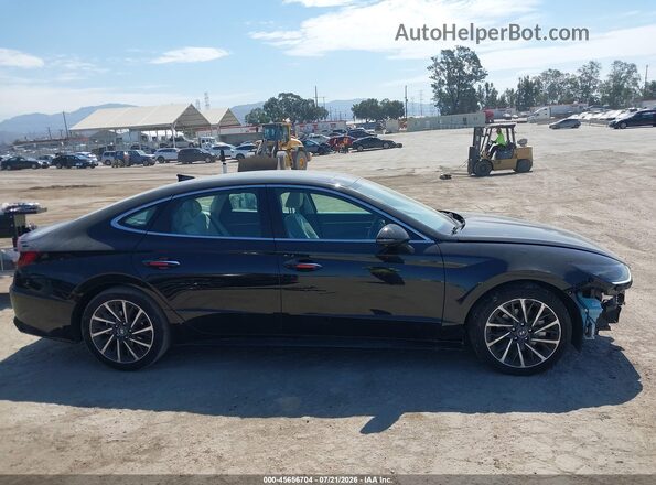 5NPEH4J27LH009307 2020 HYUNDAI SONATA Black Панорамний вид салону 360°