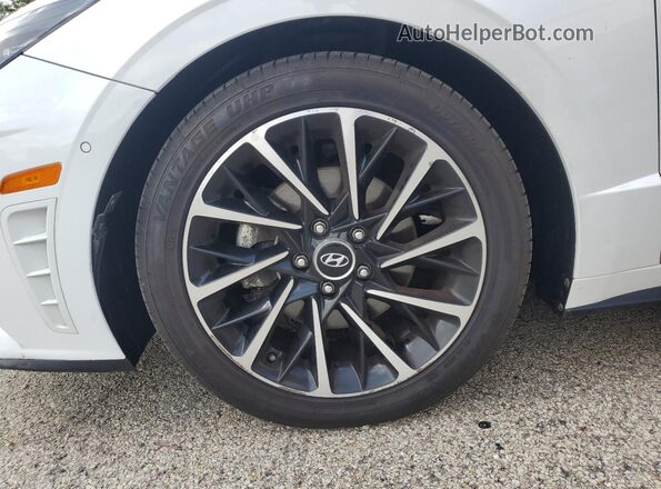 5NPEH4J27MH064020 2021 HYUNDAI SONATA White Панорамний вид салону 360°