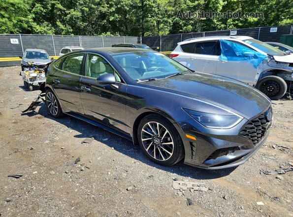 5NPEH4J2XLH009544 2020 HYUNDAI SONATA Gray Передня права чверть