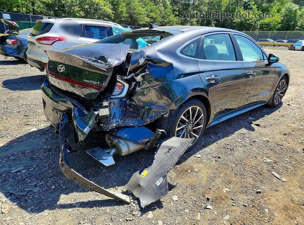 5NPEH4J2XLH009544 2020 HYUNDAI SONATA Gray Задня права чверть