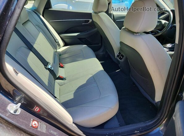 5NPEH4J2XLH009544 2020 HYUNDAI SONATA Gray Вид задніх сидінь