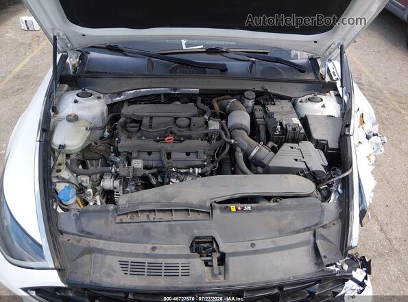 5NPEH4J2XLH009883 2020 HYUNDAI SONATA Белый Вид сзади