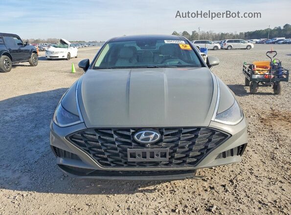 5NPEH4J2XMH070930 2021 HYUNDAI SONATA Gray Front view