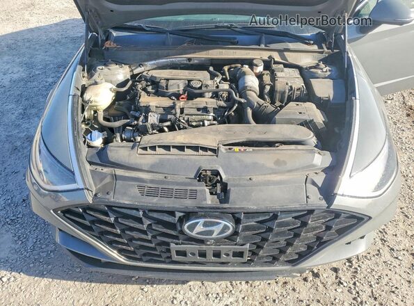 5NPEH4J2XMH070930 2021 HYUNDAI SONATA Gray Rear interior view