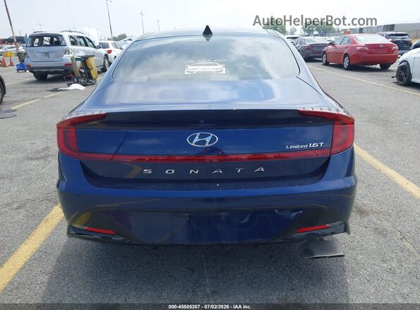 5NPEH4J2XNH149998 2022 HYUNDAI SONATA Blue 