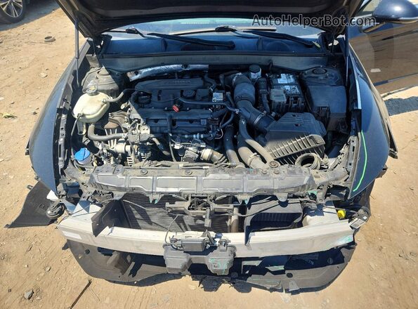 5NPEJ4J21LH042436 2020 HYUNDAI SONATA Black Вид задньої частини салону