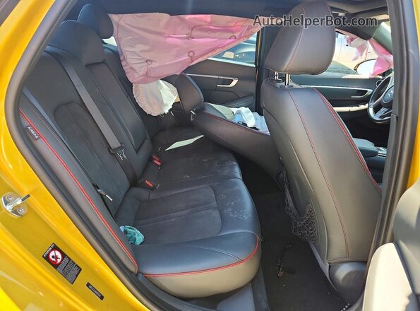 5NPEJ4J21MH096501 2021 HYUNDAI SONATA Желтый Вид задних сидений