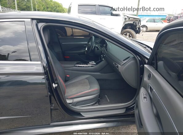 5NPEJ4J22LH014418 2020 HYUNDAI SONATA Black Սալոնի դիմացի տեսք