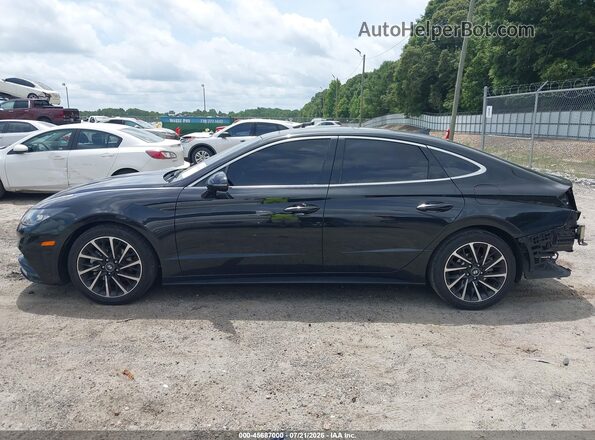 5NPEJ4J22LH014418 2020 HYUNDAI SONATA Black 