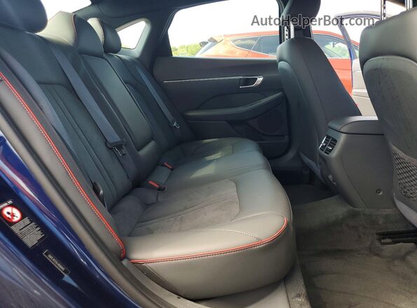 5NPEJ4J23LH040445 2020 HYUNDAI SONATA Blue Rear seats view