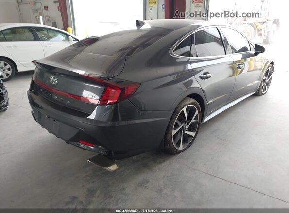 5NPEJ4J23MH091221 2021 HYUNDAI SONATA Gray Rear right