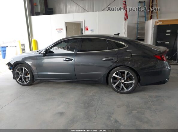 5NPEJ4J23MH091221 2021 HYUNDAI SONATA Gray 