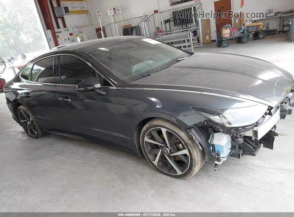 5NPEJ4J23MH091221 2021 HYUNDAI SONATA Gray 360 interior view