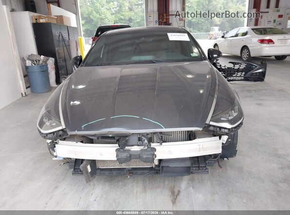 5NPEJ4J23MH091221 2021 HYUNDAI SONATA Gray Rear interior view