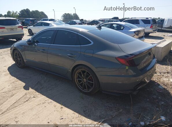 5NPEJ4J24MH112884 2021 HYUNDAI SONATA Gray უკანა მარცხენა