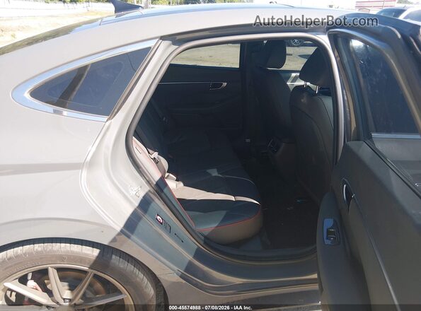 5NPEJ4J24MH112884 2021 HYUNDAI SONATA Gray VIN კოდის სტიკერის ხედი