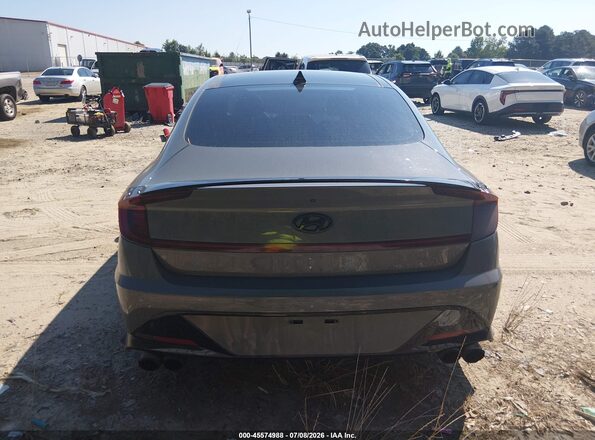 5NPEJ4J24MH112884 2021 HYUNDAI SONATA Gray 