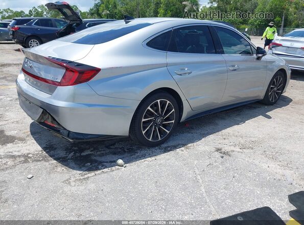 5NPEJ4J25LH017166 2020 HYUNDAI SONATA Silver Tył prawy