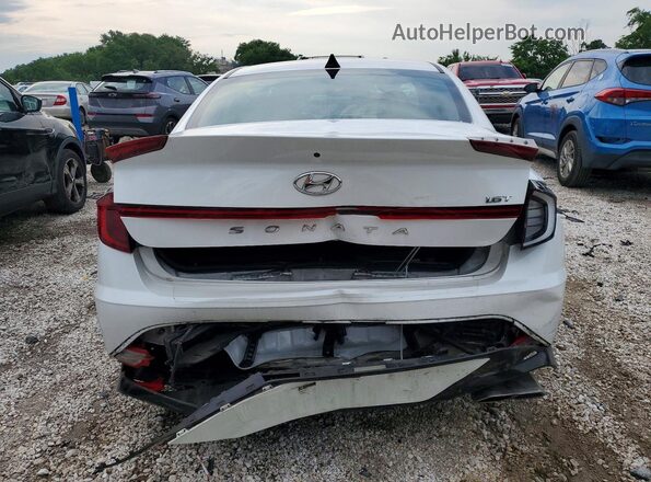 5NPEJ4J25LH027423 2020 HYUNDAI SONATA White Rear view