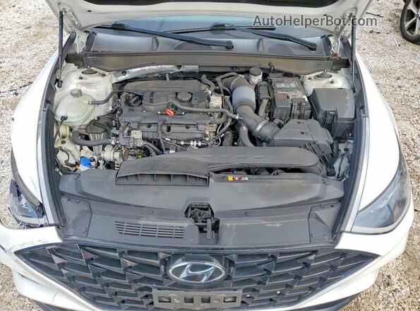 5NPEJ4J25LH027423 2020 HYUNDAI SONATA White Rear interior view