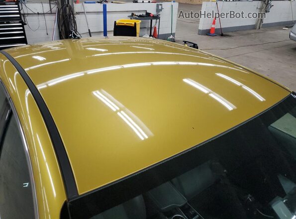 5NPEJ4J25MH064313 2021 HYUNDAI SONATA Yellow Widok naklejki z numerem VIN