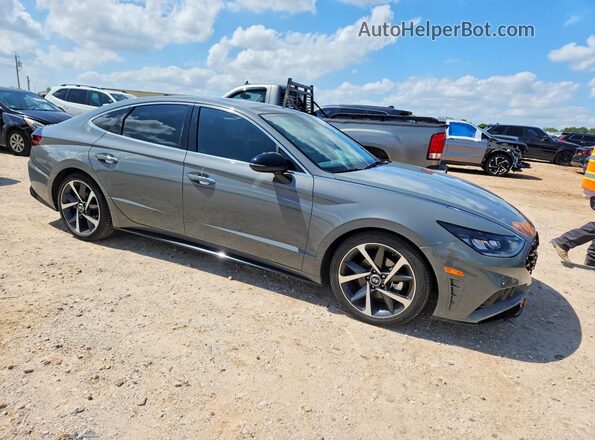 5NPEJ4J25NH140937 2022 HYUNDAI SONATA Gray Առջևի աջ