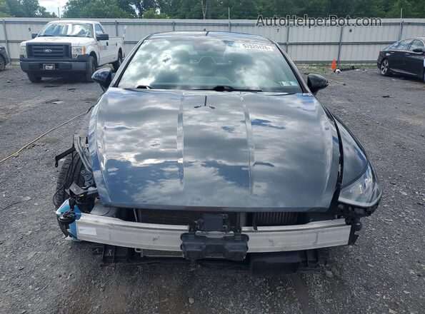 5NPEJ4J27MH062899 2021 HYUNDAI SONATA Black Widok z przodu