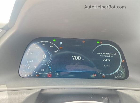 5NPEJ4J27MH067844 2021 HYUNDAI SONATA Black Instrument cluster view