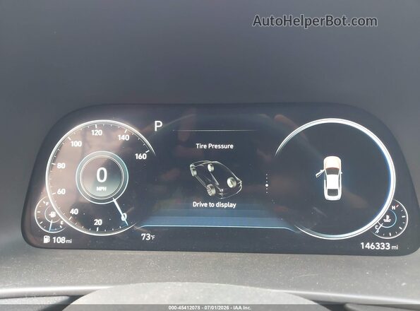 5NPEJ4J27MH109896 2021 HYUNDAI SONATA White უკანა სავარძლების ხედი