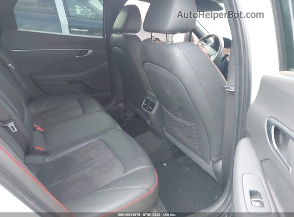 5NPEJ4J27MH109896 2021 HYUNDAI SONATA White VIN კოდის სტიკერის ხედი