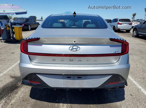 5NPEJ4J28MH065181 2021 HYUNDAI SONATA Silver Rear view