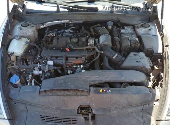5NPEJ4J28MH065181 2021 HYUNDAI SONATA Silver Rear interior view
