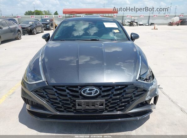5NPEJ4J28NH134274 2022 HYUNDAI SONATA Gray Vista del cuadro de instrumentos