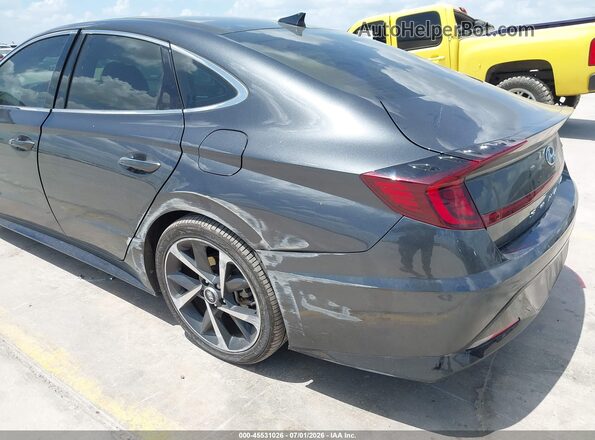 5NPEJ4J28NH134274 2022 HYUNDAI SONATA Gray 