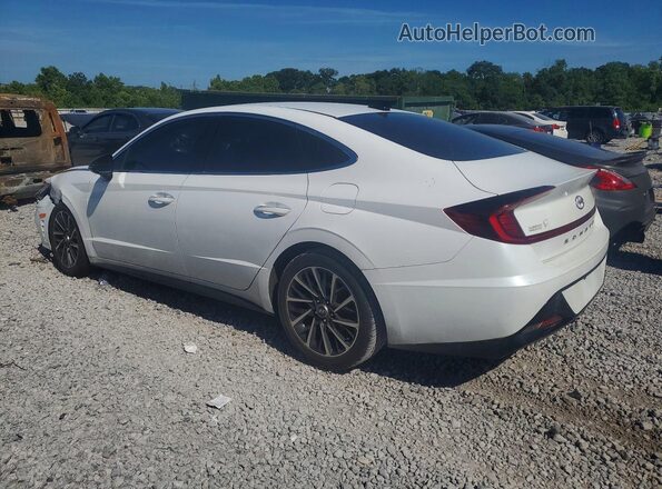 5NPEJ4J29LH024167 2020 HYUNDAI SONATA White Задня ліва чверть