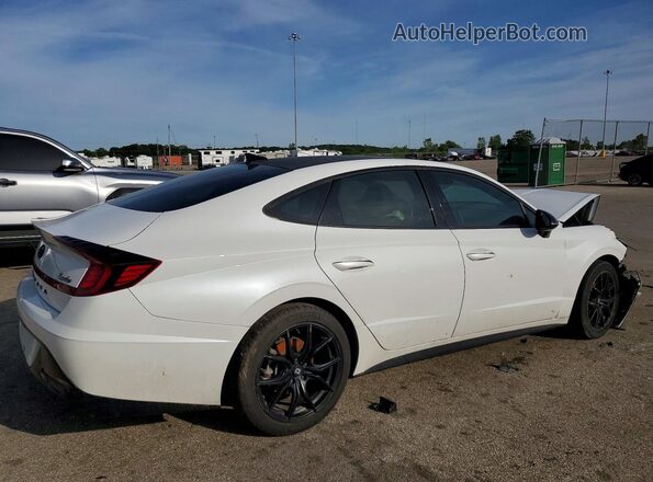5NPEJ4J29LH025142 2020 HYUNDAI SONATA White Հետևի աջ
