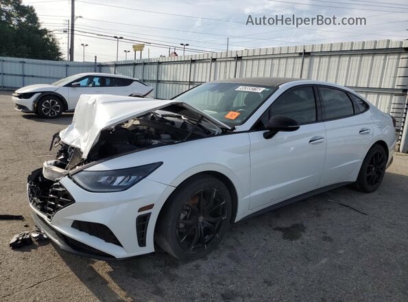 5NPEJ4J29LH025142 2020 HYUNDAI SONATA White 