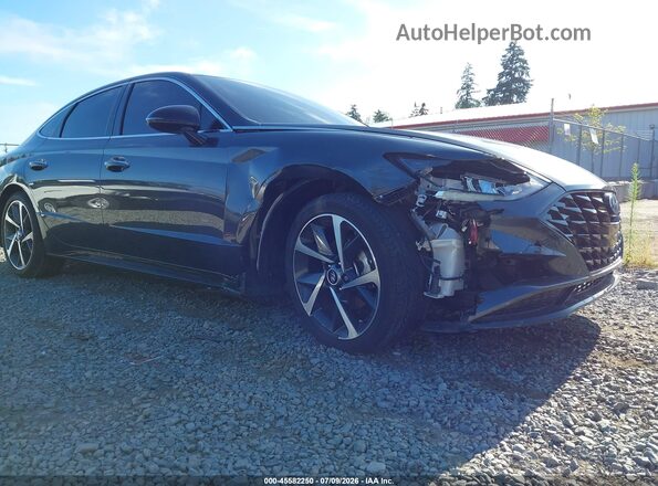 5NPEJ4J29MH098013 2021 HYUNDAI SONATA Gray Vista frontal
