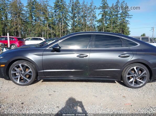 5NPEJ4J29MH098013 2021 HYUNDAI SONATA Gray 