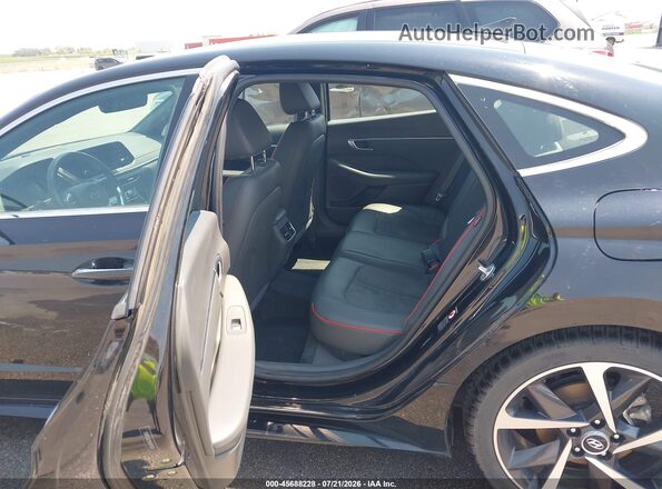 5NPEJ4J29MH111505 2021 HYUNDAI SONATA Черный Вид наклейки с VIN-кодом