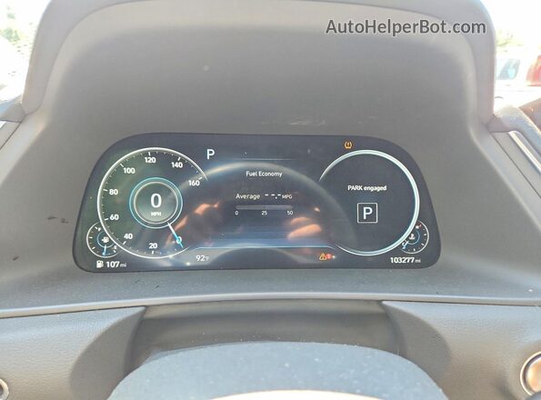 5NPEJ4J2XMH064047 2021 HYUNDAI SONATA Gray Սարքավորումների վահանակի տեսք
